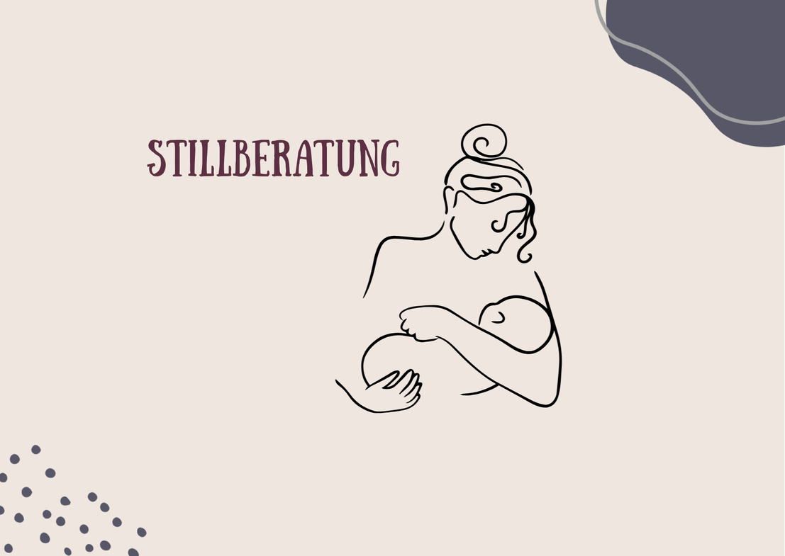 Grafi stillende Frau mit Baby